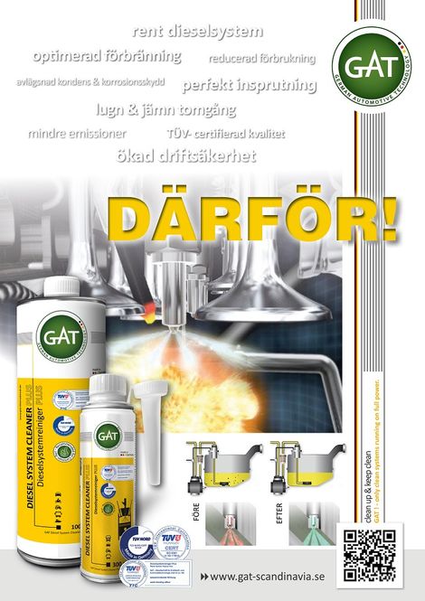 Huvudbild GAT Diesel System Cleaner PLUS 5 ltr